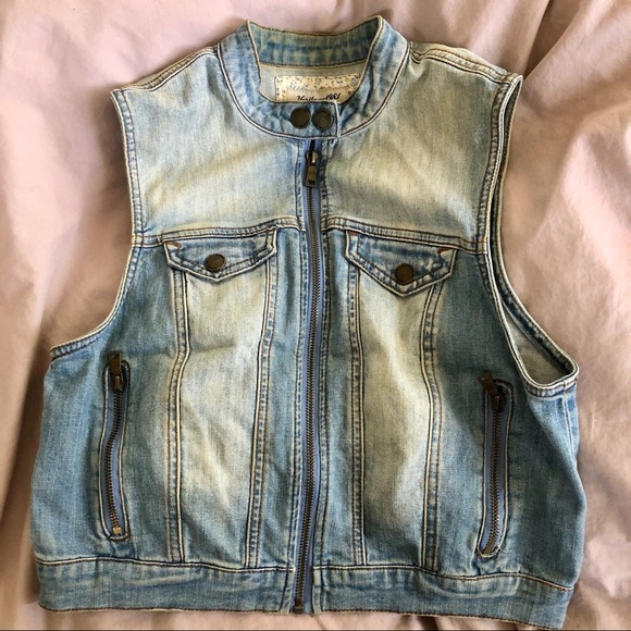 Vest denim jacket - Picture 3 of 13